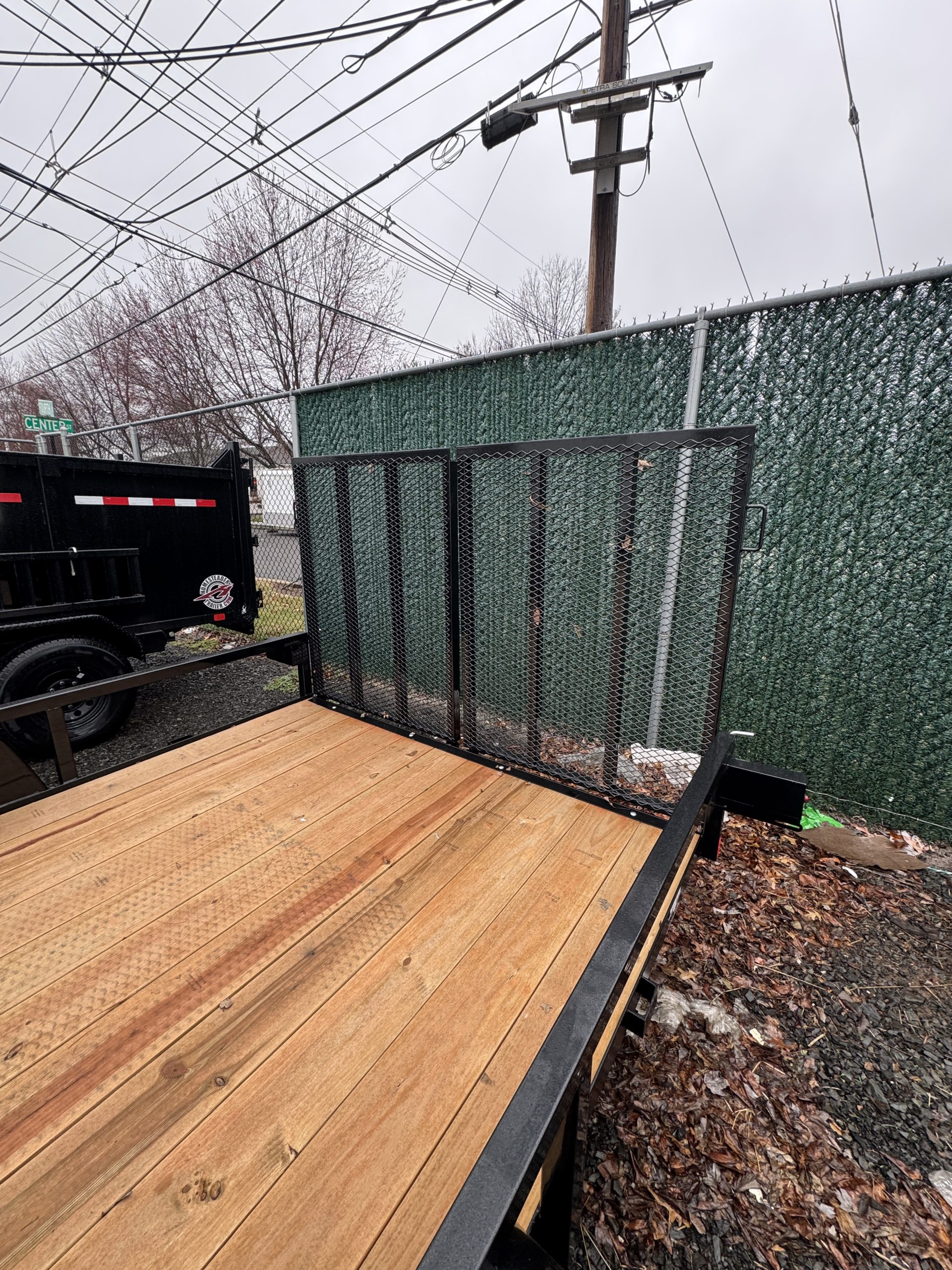 2026 BWISE 7'x16' UT7 Open Landscape Utility Trailer (003410) - Image 2